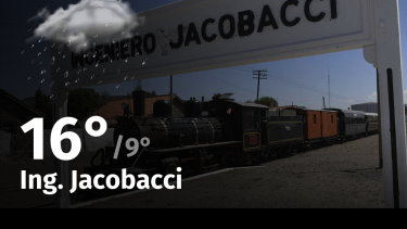Clima de hoy, sábado 18 de marzo de 2023, para la ciudad de Ing. Jacobacci