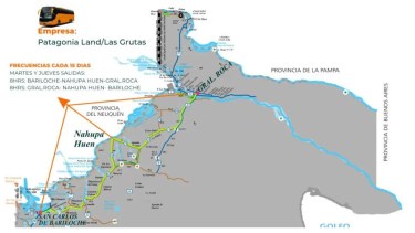 La nueva ruta que se pondrá en marcha a partir de este martes. Foto: gentileza