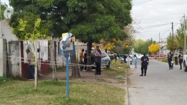 El perro pertenecía a la familia de la víctima, quien fue trasladado al Hospital de Olavarría, donde finalmente perdió la vida. Foto El Popular.