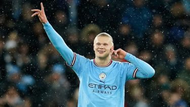 Haaland, la gran esperanza del Manchester City.