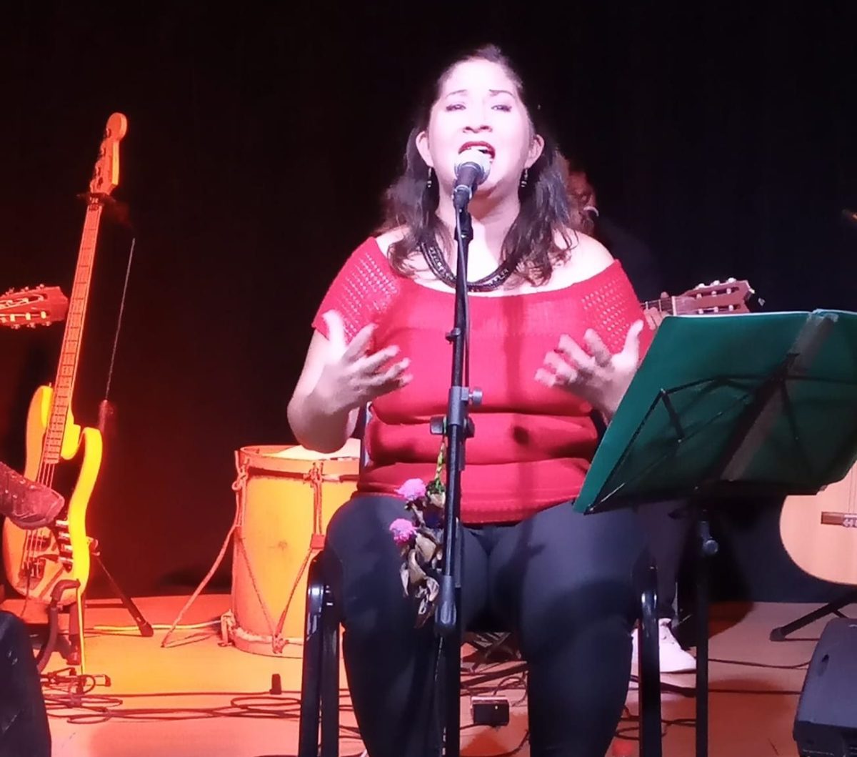 Laura Salas -Tango y música latinoamericana- Teatro de la Estación de Roca