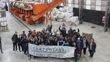 Con un gran aporte de Cotranvi, Viedma envió más de un millón de residuos a reciclaje