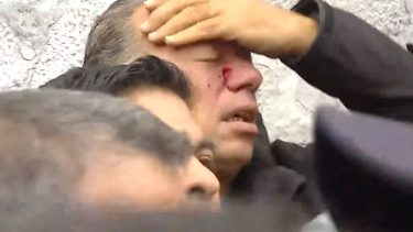 El funcionario aseguró que no denunciará a los agresores. 