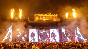 Metallica visitó la Argentina por última vez en abril del año pasado, cuando ofreció un impresionante show en el Campo Argentino de Polo.