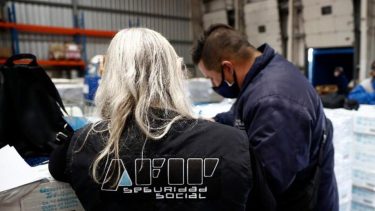 La AFIP realiza allanamientos en el microcentro porteño. 