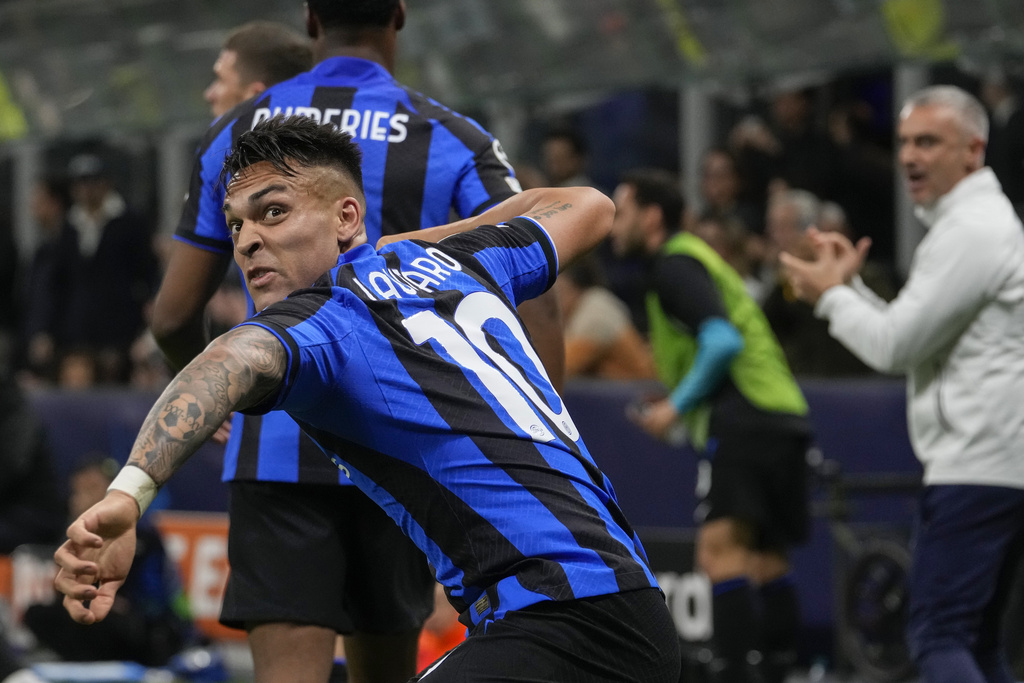 Champions: Lautaro Martínez y Joaquín Correa anotaron en la clasificación de Inter