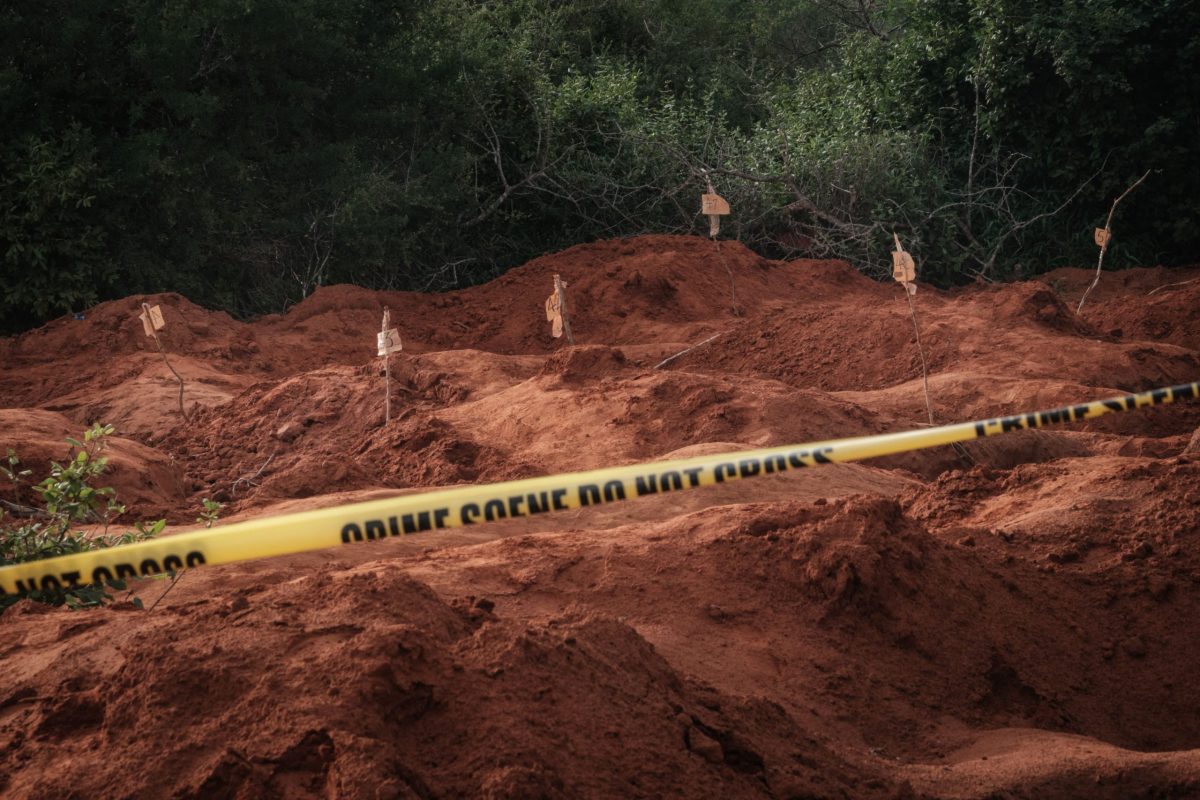 Los cuerpos fueron encontrados en un bosque al este del país. 