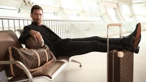 Lionel Messi como modelo de Louis Vuitton, así fue la reacción de Antonela Roccuzzo