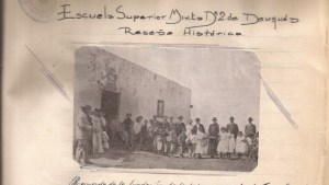 Maestro Eduardo Thames Alderete y la escuela N°2