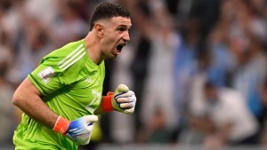 El particular elogio del Dibu Martínez para la hinchada de Boca