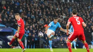 Manchester City goleó 3 a 0 a Bayern Múnich por la ida de cuartos de la Champions League