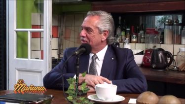 El presidente brindó esta mañana una entrevista a Nacional Rock. 