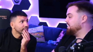 El Kun Agüero se metió de lleno en un debate entre River y Boca. 