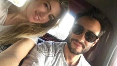 Milca Gili y Luciano Pereyra tuvieron una relación en el pasado, que no terminó bien. Foto: gentileza revista Gente.-