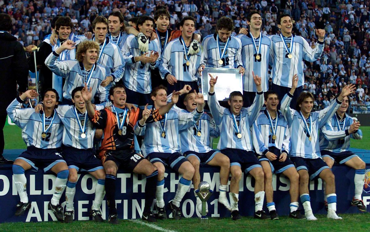 Argentina fue campeona del mundo Sub 20 la última vez que fue local.