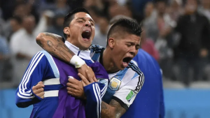 Marcos Rojo recordó su tremenda pelea con Enzo Pérez y el llamado de Marcelo Gallardo