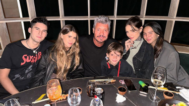 Marcelo Tinelli festejó su cumpleaños junto a sus hijos. 