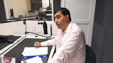 El candidato a intendente de Neuquén por Cumplir, José Luis Artaza, visitó el estudio de RÍO NEGRO RADIO.