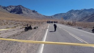 Un muerto y tres heridos en un confuso accidente entre motociclistas, en Mendoza