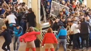 Escándalo en la UBA: una asamblea de estudiantes terminó en una batalla campal