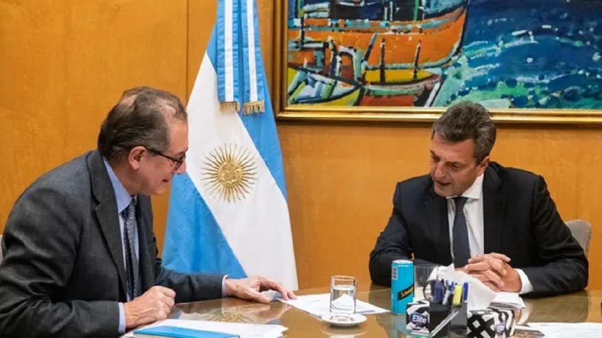 Más temprano, pero por separado, ambos se reunieron con el presidente Fernández. Foto: Gentileza. 