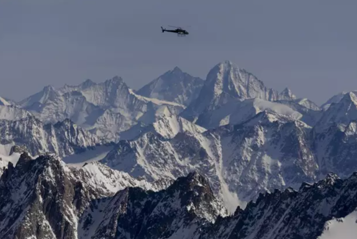 Tragedia en los Alpes franceses por una avalancha. Foto: Europa Press/Vincent Isore 