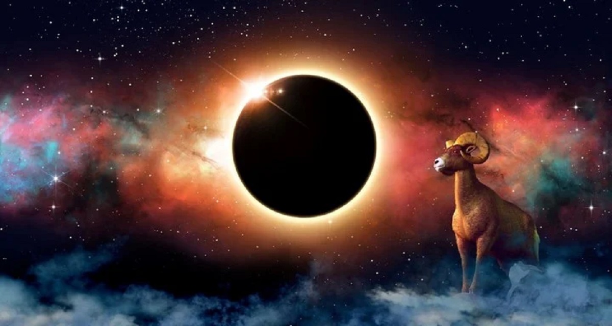 El eclipse de sol en Aries se verá solo en algunos puntos, pero afectará energéticamente de manera mundial.-