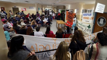 El gremio iniciará este jueves medidas en los hospitales de Río Negro Foto: Marcelo Ochoa.