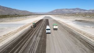 Las obras en la pista del aeródromo de Chos Malal culminarán antes del invierno