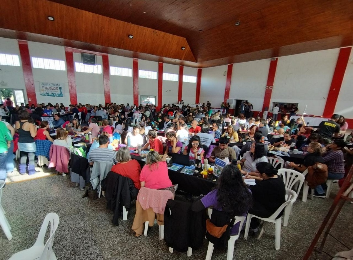 El gremio docente debatió sobre la propuesta del Gobierno de Río Negro. Foto gentileza