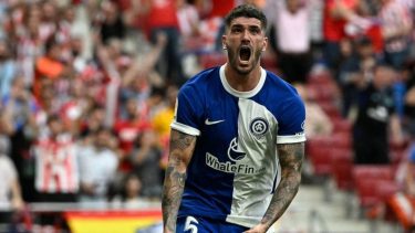 De Paul se sacó la mufa y metió su primer gol del año.