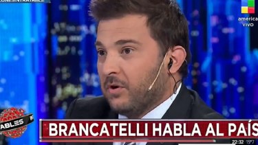 El periodista publicó su malestar en Twitter.
