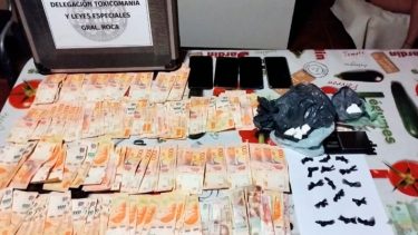 Secuestraron marihuana y cocaína en dos operativos realizados en Roca y Regina