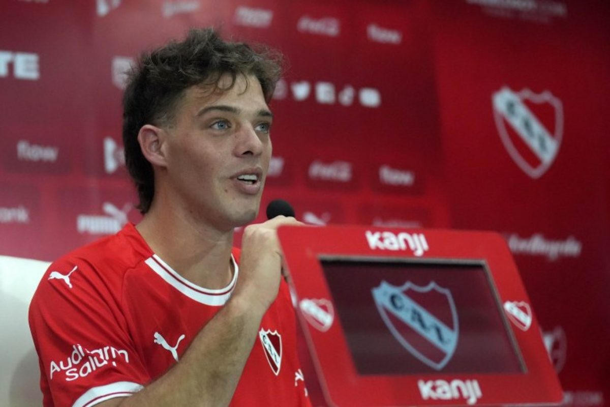 Maratea anunció el final del fideicomiso de Independiente.