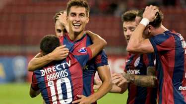 Gattoni metió un golazo y el Ciclón ganó con 10. (Foto: Prensa San Lorenzo)