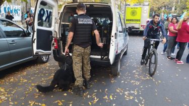 Las autoridades negaron la existencia de la amenaza de bomba.