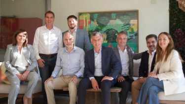 Los referentes del PRO se reunieron en San Isidro en la casa del exministro de Trabajo Triaca. Foto gentileza. 