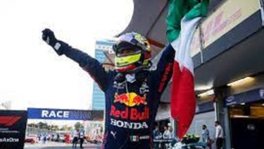 Checo Pérez ganó su primer sprint en la Fórmula 1