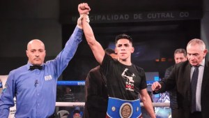 Boxeo en Cutral Co: Axel Isla superó a Claudio Daneff en las tarjetas y logró el título argentino