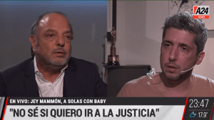 Jey Mammón con Baby Etchecopar: «La denuncia es un disparate, el abuso es mentira»