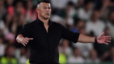 Jorge Almirón debutó como técnico de Boca. Foto: NA