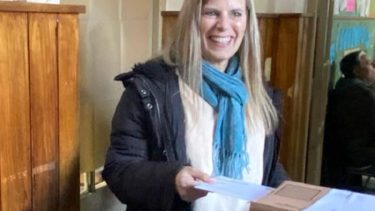 Martina Lacour llega a la Legislatura por el Circuito Andino. En Bariloche ganó. Foto: Gentileza