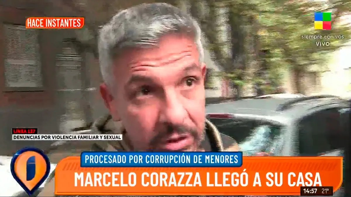 El suspendido productor de Telefe llegó hoy a su casa de Tigre, donde fue detenido hace dos semanas.