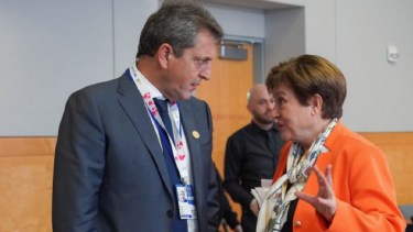 El ministro de Economía y la titular del FMI, ¿se reunirán la próxima semana?