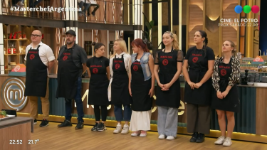 Rodolfo y Daniela hicieron los platos destacados  en MasterChef. Foto: Captura Telefé