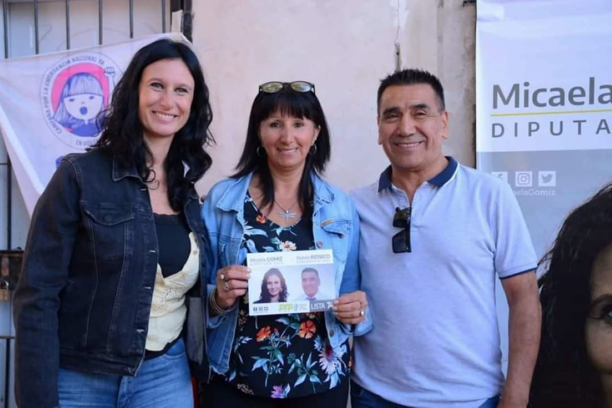 Micaela Gómiz va como candidata a primera diputada provincial en Neuquén.