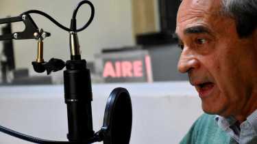 El candidato a intendente de Neuquén por el Frente de Todos, Daniel Figueroa, visitó el estudio de RÍO NEGRO RADIO. (Foto: Matías Subat).