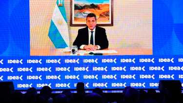 Massa confirmó que la segunda etapa del gasoducto a Vaca Muerta se realizará en conjunto con el sector privado. (Foto: Matías Subat)