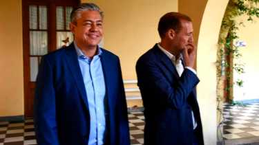 Figueroa y Gutiérrez tuvieron un primer encuentro de traspaso el 21 de abril. Foto: archivo Matías Subat.