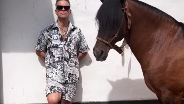 Robbie Williams está en Argentina. 